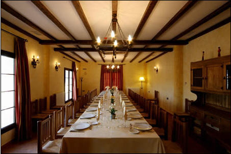 لوخا Hotel Rural Llano Pina المطعم الصورة